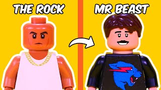 I made FAMOUS people in LEGO...