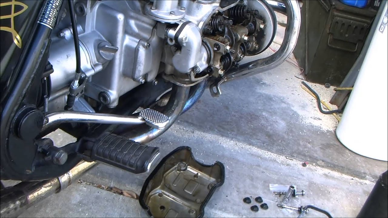 Honda gl1000 valve adjustment #4
