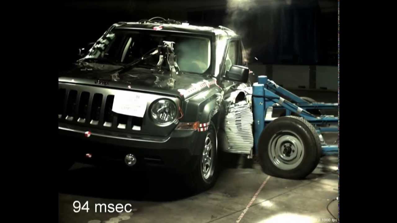 Jeep suv crash test