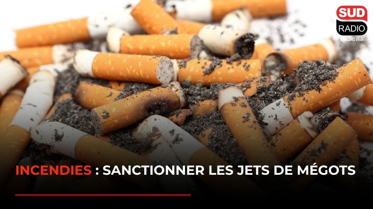 Incendies : il faut punir sévèrement les jets de mégots !