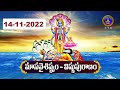మాస వైశిష్ట్యం విష్ణు పురాణం | Masa Vaisistyam | Vishnu Puranam | Tirumala | 14-11-2022 | SVBC TTD