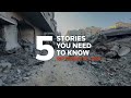 Gaza is burning, Israel says as it launches operation - Five stories you need to know | Reuters  - 00:55 min - News - Video