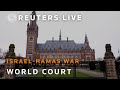 LIVE: World Court holds hearings on consequences of Israels occupation