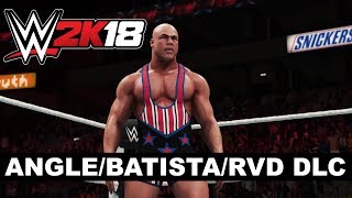 WWE 2K18 - Kurt Angle, Batista and Rob Van Dam DLC