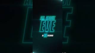 Today is all about Eve. Happy bi