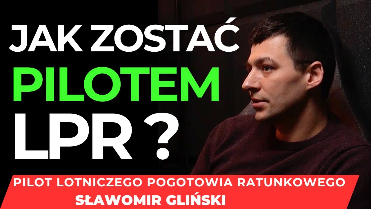 PILOT LPR 👨‍✈️NIE JEST TO ŁATWA DROGA ALE DOSTĘPNA DLA KAŻDEGO. SŁAWOMIR GLIŃSKI