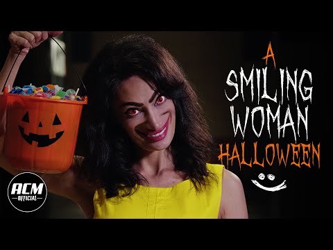 A Smiling Woman Halloween'