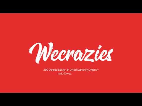 video WeCrazies | A design & digital marketing agency