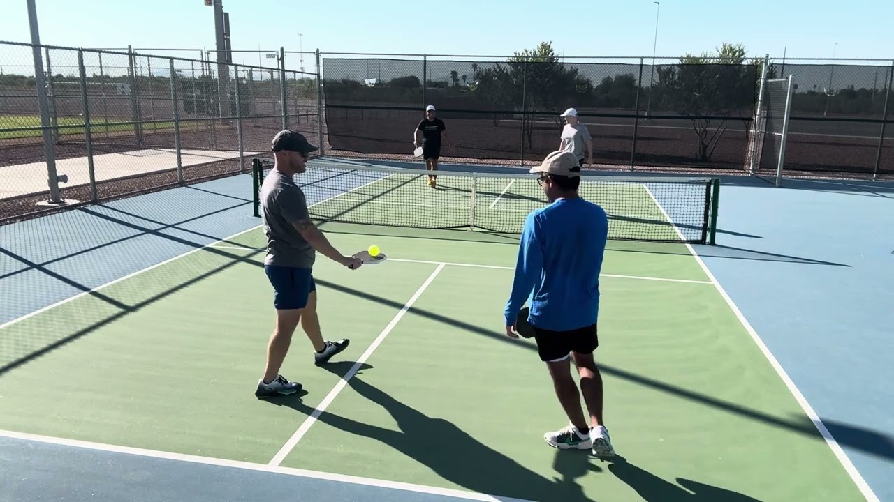 5 John and David vs Mark and Parth