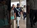 Mohammed Shami Spotted At Mumbai Airport