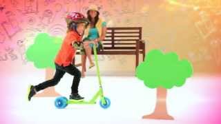 Razor Kixi "Mixi" Alu 3/2-х колесный трансформер Сине/зеленый (SKB-04-06)