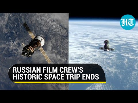Space trip ends: Watch how Russian actor, director came back to Earth after film shoot in orbit Space trip ends: Watch how Russian actor, director came back to Earth after film shoot in orbit