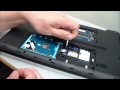 HP Notebook 350 G1 offnen - Hewlett-Packard Laptop Lufter RAM SSD HDD wechseln - [English subtitles]