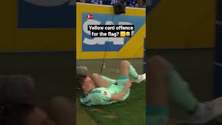 FIGHT With The Corner Flag! 😨