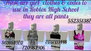 Givenchy Codes For Girls On Roblox Ville Du Muy - roblox high school codes for outfits girls