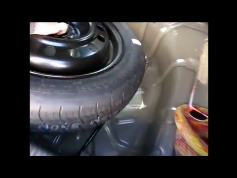 2011 Ford focus spare tire storage #7