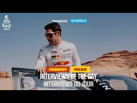 Interview of the day presented by Aramco - Prologue - #Dakar2024