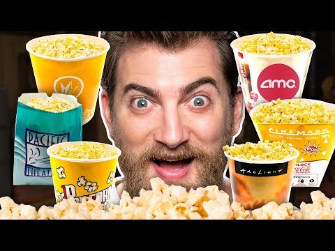 Movie Theater Popcorn Taste Test