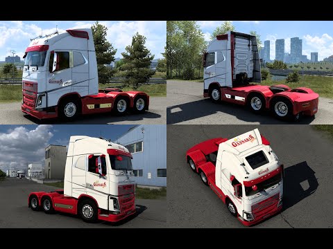 SKIN VOLVO FH 2012 GASNAKIS JUICE 1.0 1.40 1.46