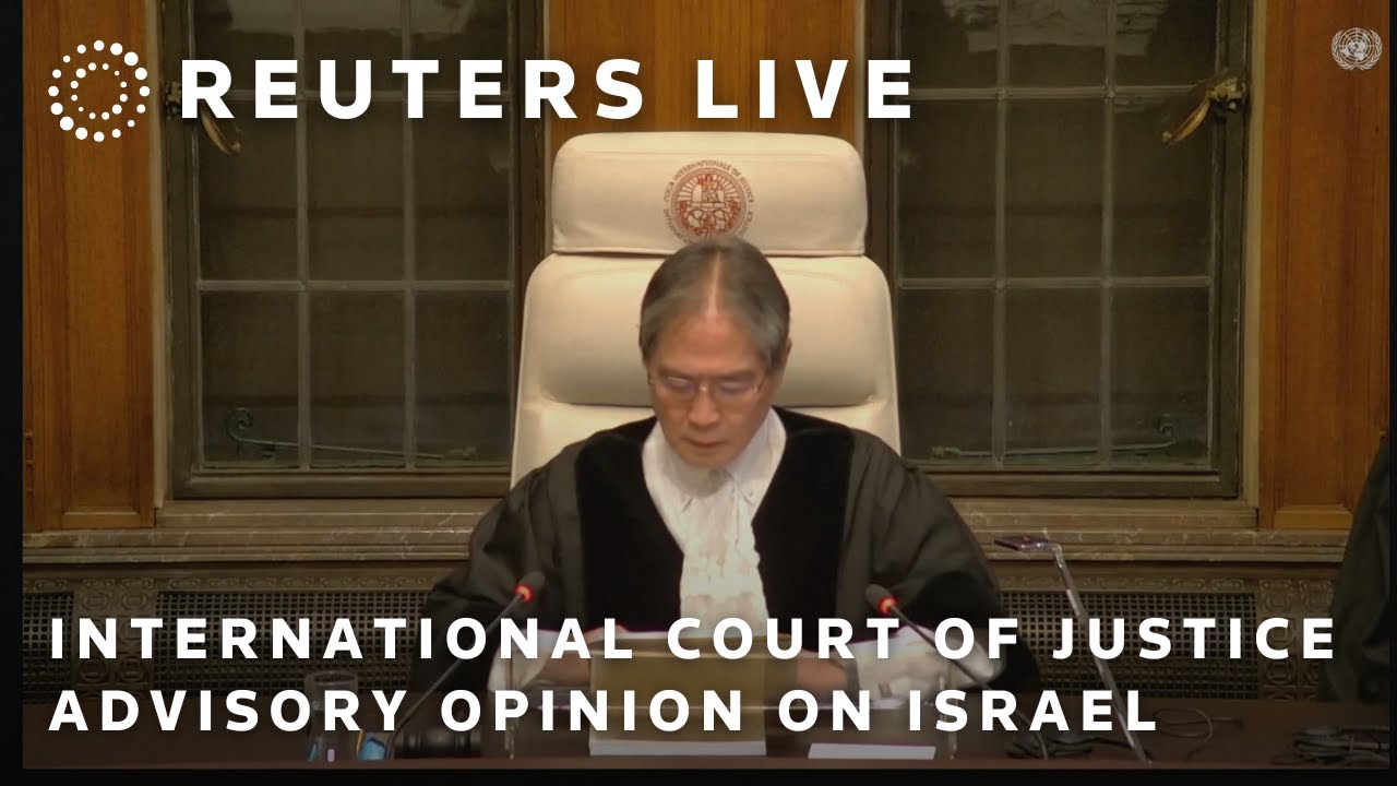 LIVE: International Court of Justice advisory opinion on Israel