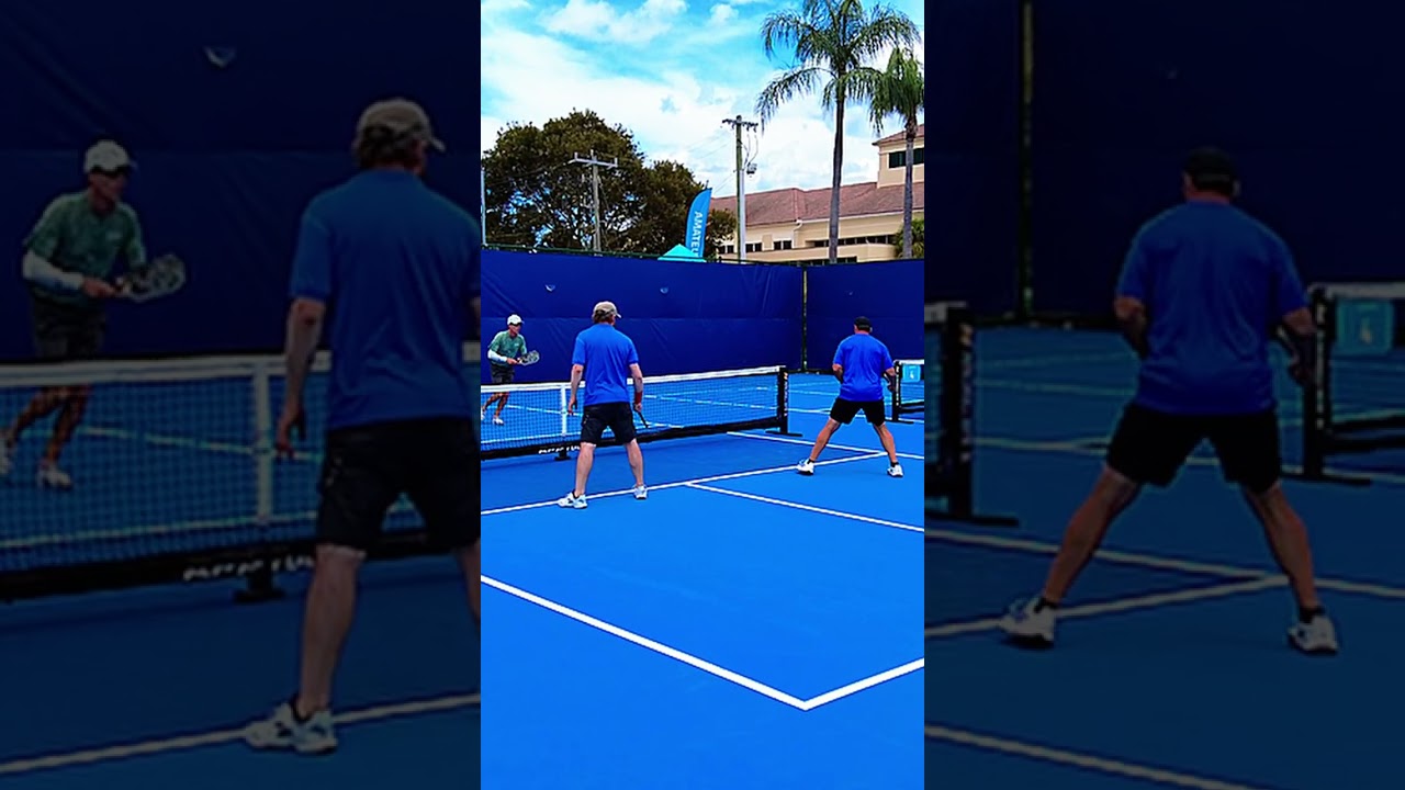 😲Throat Erne #pickleballhighlights #pickleball #sporthighlights #sports