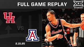 Houston vs. Arizona (2.15.25) Full Game Replay | 2024-25 Big 12 Men's Basketball