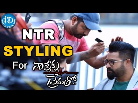 Watch Jr. NTR styling his hair for Nannaku Prematho