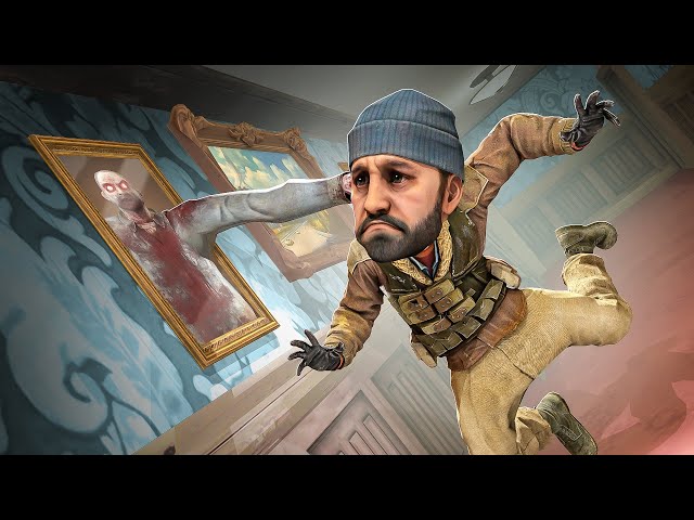 НОЧЬ В МУЗЕЕ С МАНЬЯКОМ! НУЖНО ХОРОШО СПРЯТАТЬСЯ! (УГАРНЫЙ МАНЬЯК В КС2)