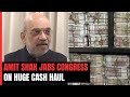Amit Shah Jabs Congress On Huge Cash Haul: Corruption In Their Nature