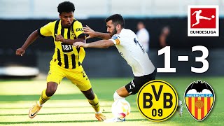 Adeyemi & Süle Debut | Borussia Dortmund vs. Valencia CF 1-3 | Highlights
