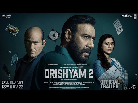 Drishyam 2: official trailer- Ajay Devgn, Akshaye Khanna, Tabu, Shriya Saran