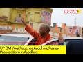 UP CM Yogi Reaches Ayodhya | Review Preparations in Ayodhya | NewsX