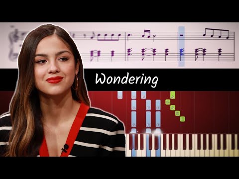 How to play piano part of Wondering by Olivia Rodrigo & Julia Lester (HSMTMTS)