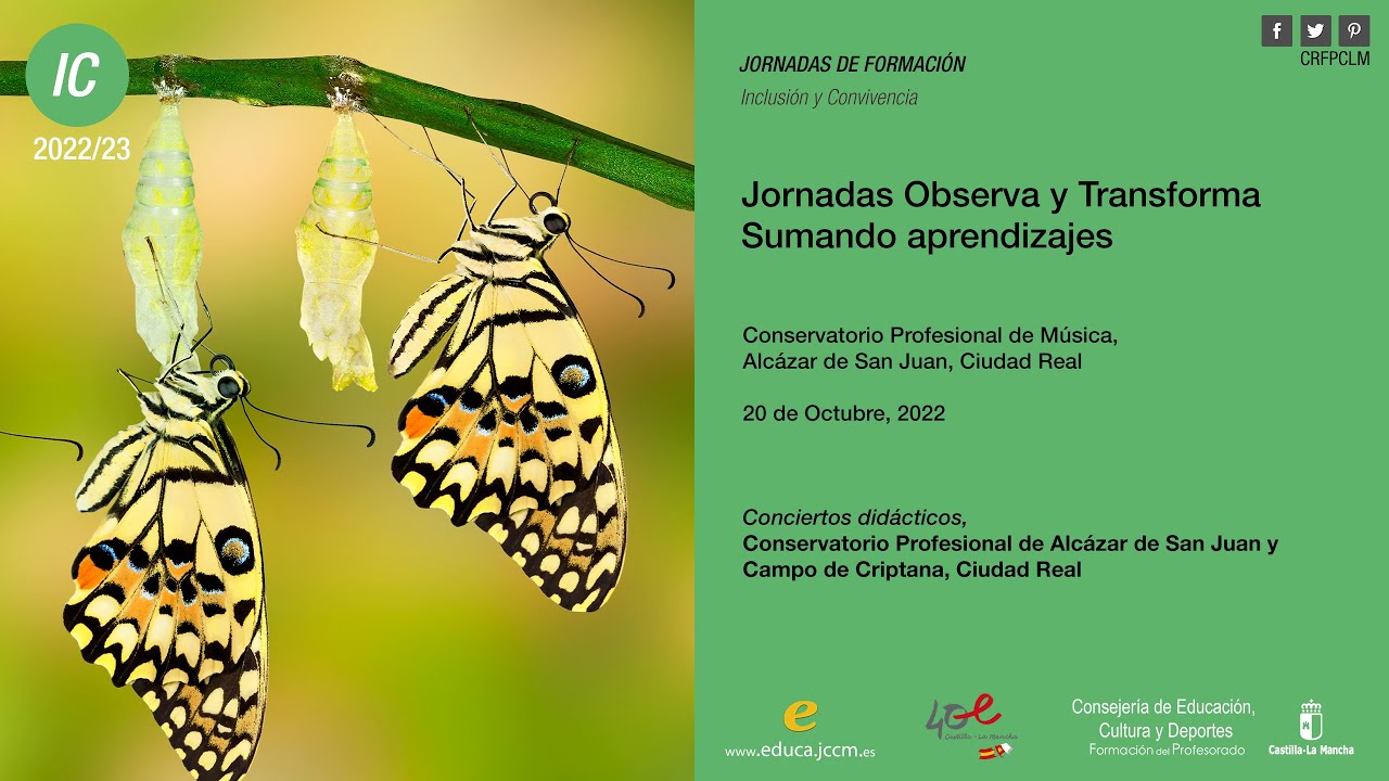 #Jornadas_CRFPCLM: Observa y Transforma: sumando aprendizajes. Conciertos didácticos