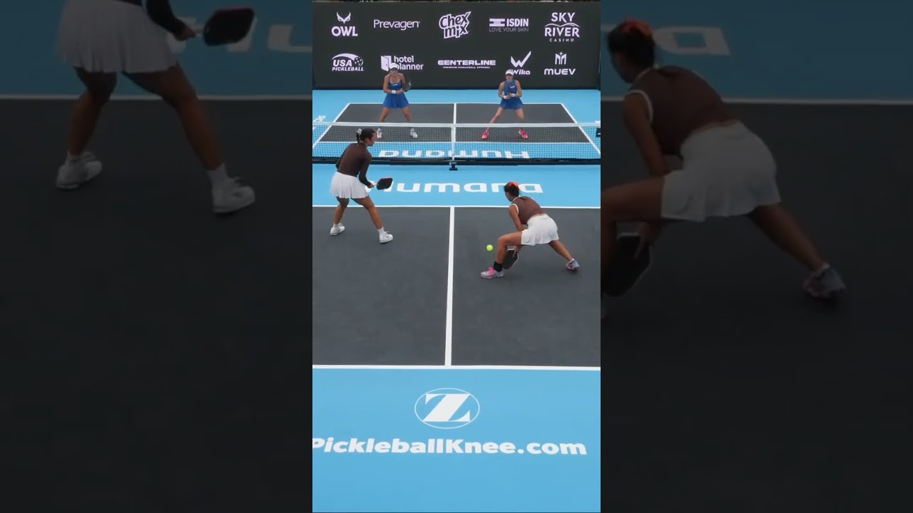 QUICK Hands in Women’s Pro Doubles Final 🙌