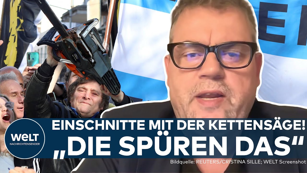 "MINENFELD" ARGENTINIEN: Richtungswahl! Kettensägen-Präsident Javier Milei holt überraschenden Sieg!