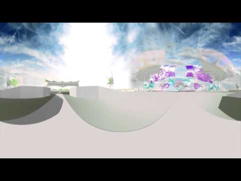 panoramic path animation