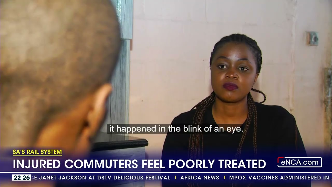 WATCH | SA's Rail System | Injured commuters feel poorly treated
