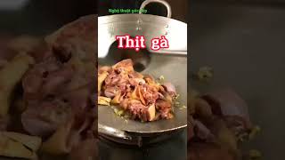 Cách làm gà rang gừng ngon#nghệthuậtgócbếp