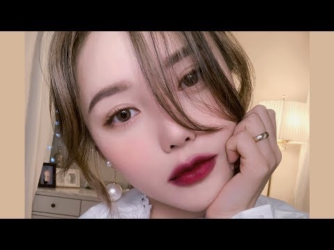 Daily Burgundy Makeup🥀 (With sub) 데일리 버건디 메이크업