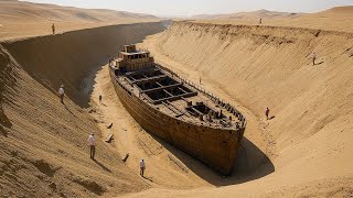 Корабль с золотом потерпел крушение и найден в пустыне через 500 лет