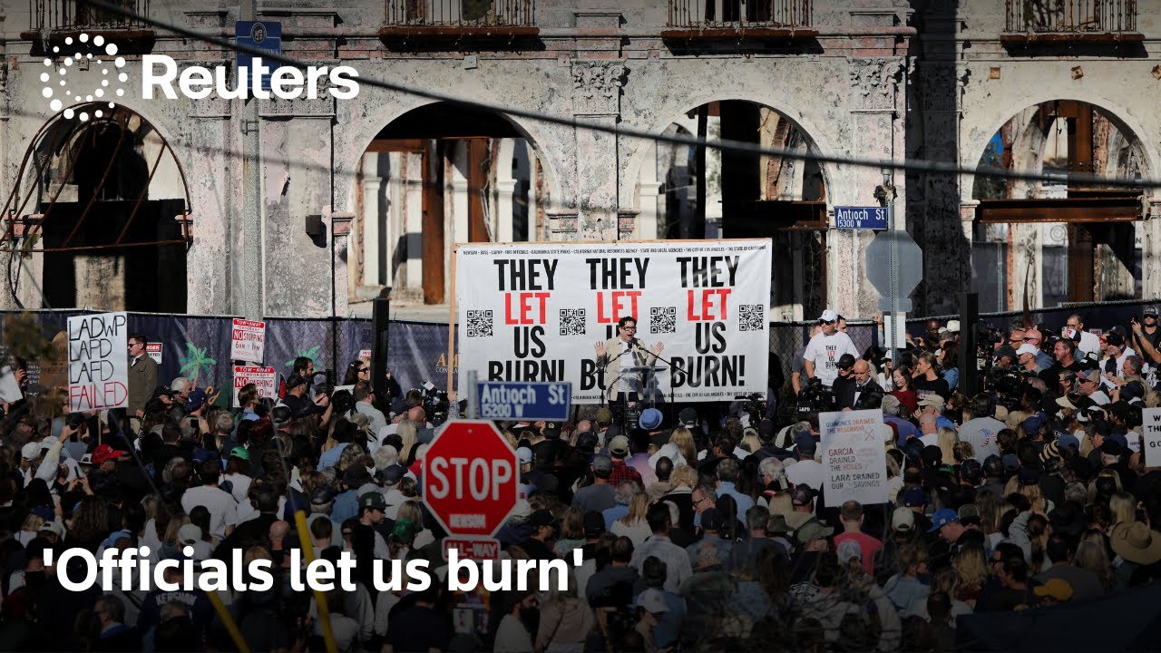 GRAPHIC WARNING: Officials 'let us burn', Palisades wildfire survivors say | REUTERS