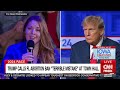 Voter asks Trump about his stance on abortion. Hear his response  - 06:29 min - News - Video