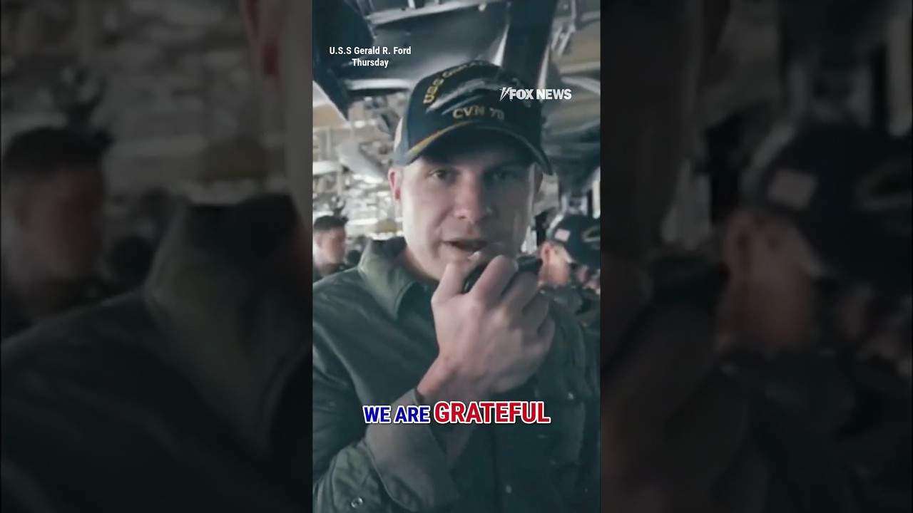 ‘GRATEFUL NATION’: Pete Hegseth delivers POWERFUL Thanksgiving message #shorts #foxnews #military