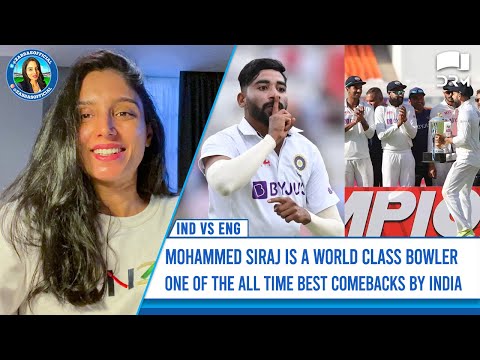 Pakistani journalist Zainab Abbas praises Mohammed Siraj, terms him world-class bowler Pakistani journalist Zainab Abbas praises Mohammed Siraj, terms him world-class bowler