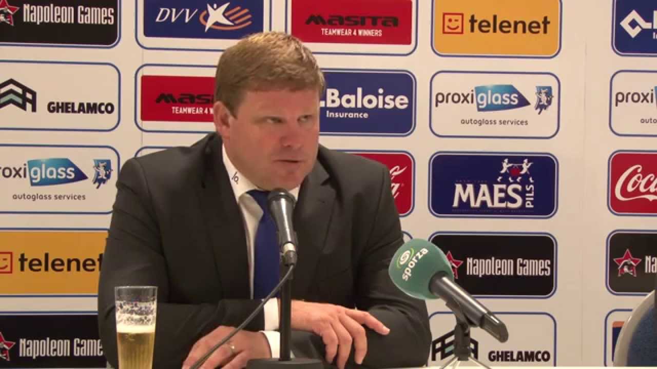 Persconferentie na KAA Gent - SV Zulte-Waregem