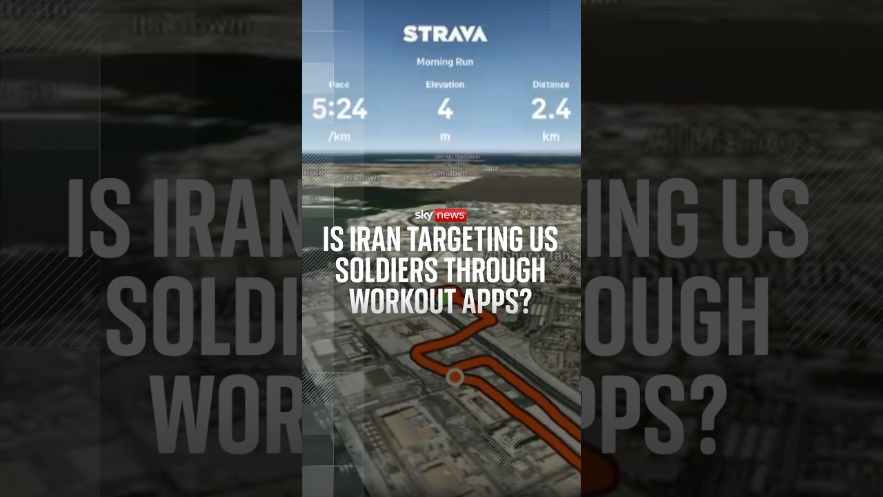 US military bases revealed by Strava hit by Iran