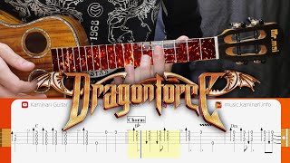 Dragonforce on the ukulele! Solo fingerstyle cover with tabs