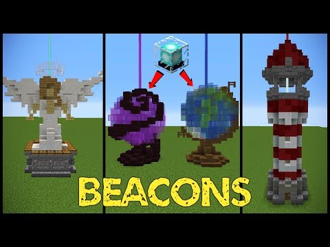 11 Minecraft Beacon Designs! - Xem Video Clip HOT Nhất 2017