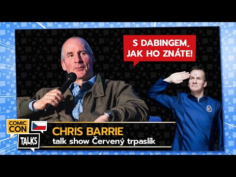 Totálně dojatý Rimmer - Chris Barrie: Nezapomenutelná show v Praze! Vtipný rozhovor S DABINGEM